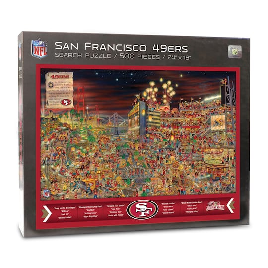 Joe Journeyman NFL 500 Piece Jigsaw Puzzle By Youthefan in San Francisco 49Ers | 18" x 24" | Michaels®